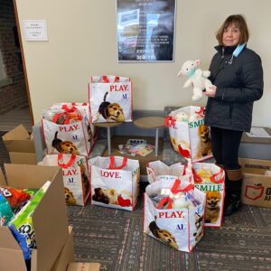 Nancy M. delivering, 2-11-21